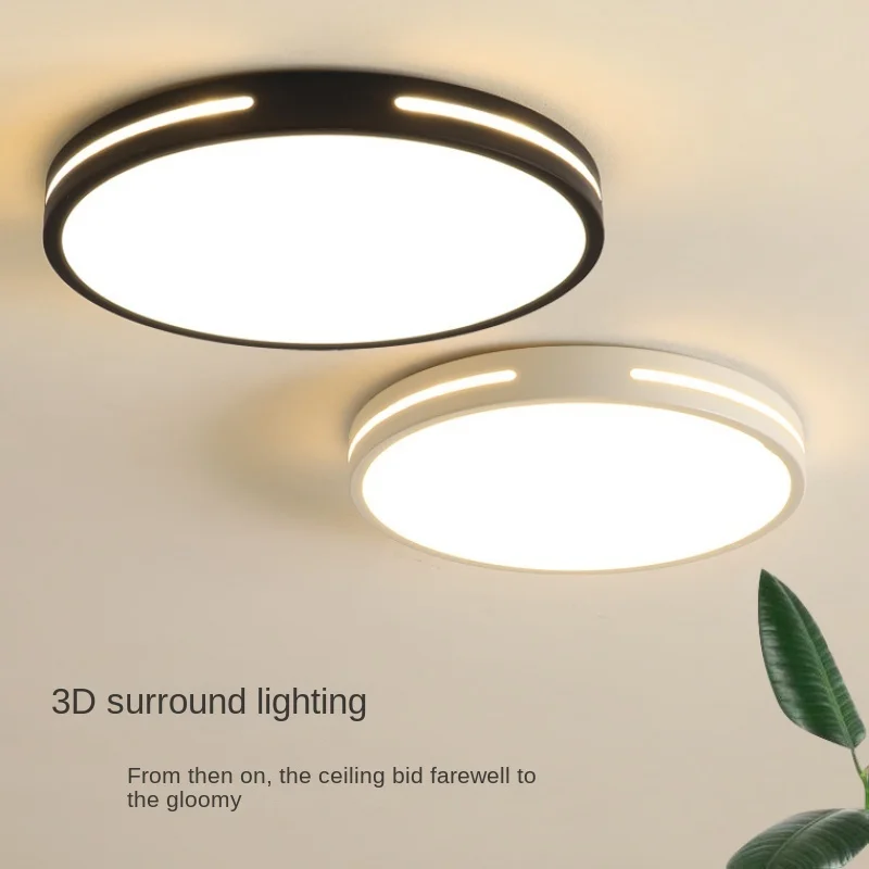 

LED Ceiling Lamp round Bedroom Light Rectangular Lamp in the Living Room Aisle Balcony Lamp
