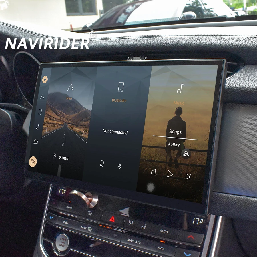For Jaguar XE XEL F-PACE XF XFL 2016-2019 Android 15 Car Radio GPS Navigation Multimedia Video Player Stereo Carplay HeadUnit