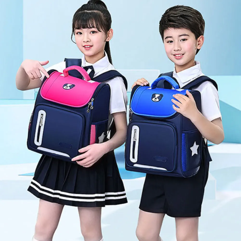 Ergonomic School Bag For Child Breathable Lightweight Preschool Books Bag For Children