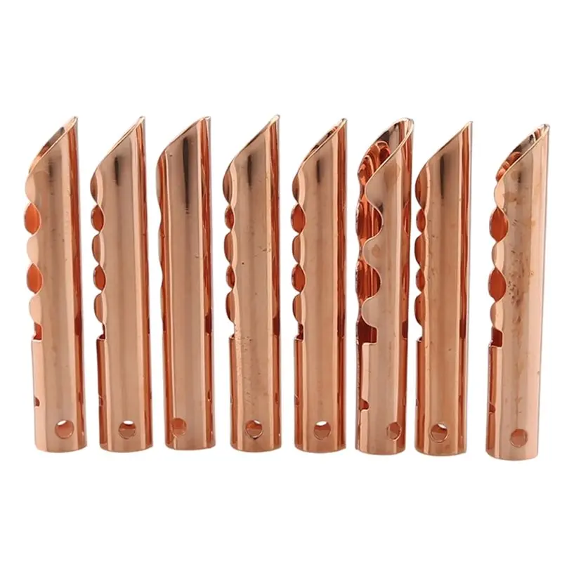 Speaker Cable Connectors- 8Pcs High Quality Pure Copper BFA 4Mm Z-Type Banana Plug Accessories