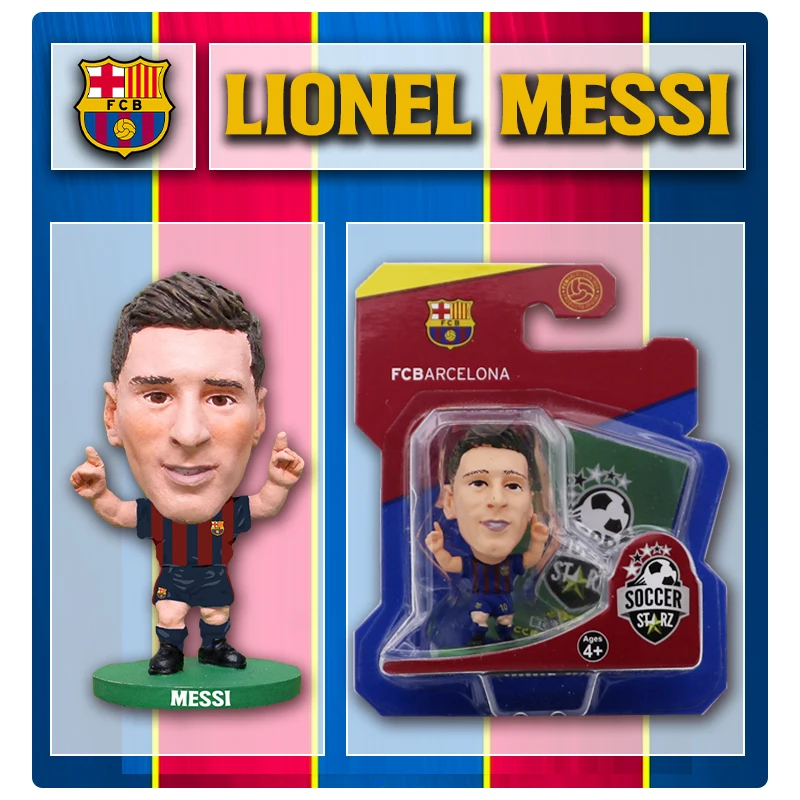 Official FC Barcelona Footballer’ 5cm Figures 2017-18 Kit SoccerStarz model Gift