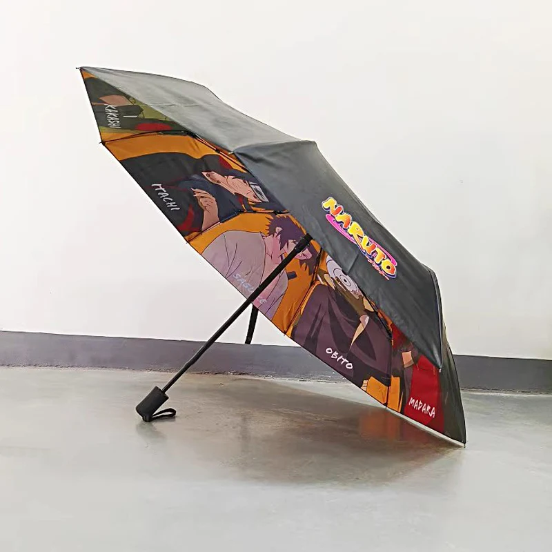 Sun Rain Dual Use Japanese Anime Cartoon Umbrella Automatic Large 10 Rib Strong Wind Resistant Sun Sunscreen Parasol Women Men