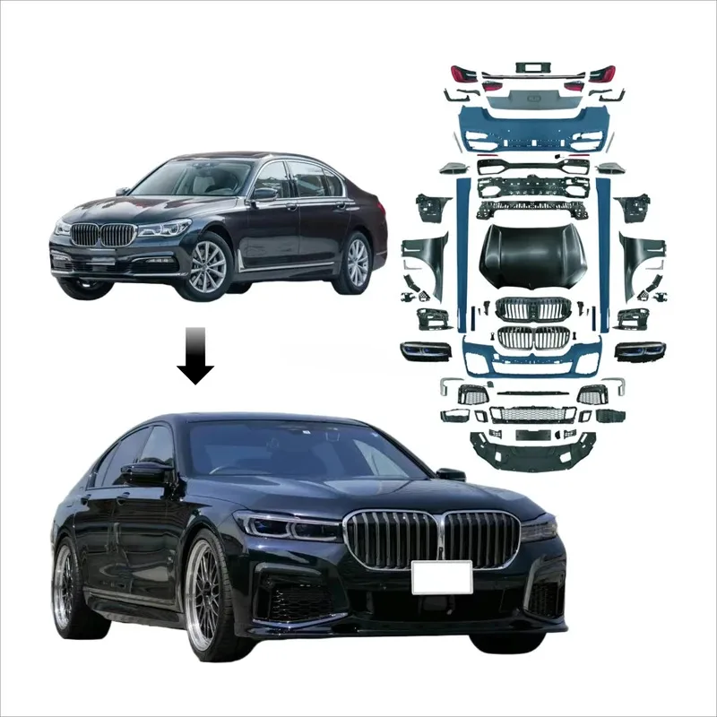 

2016-2018 for 7series G11/G12 Facelift 2023 M760 LCI Bodykit Sport Exterior LED Headlights Tail Lamp Easy Install New