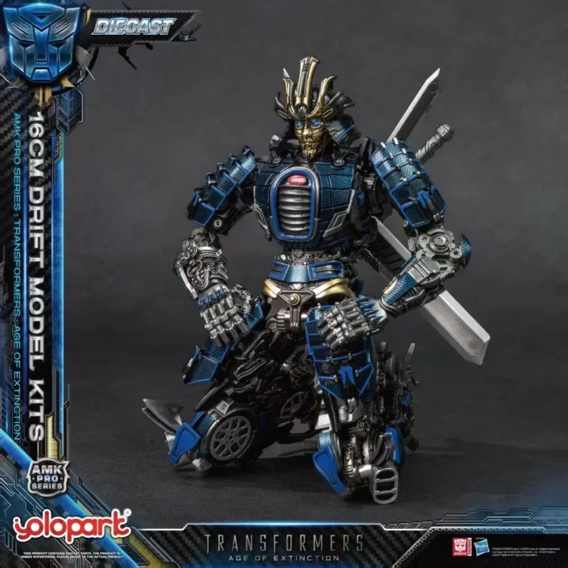 Neu auf Lager Transformation Spielzeug YoloPark Blue Warrior Drift AMK PRO Desperate Rebirth Figur Modell Sammlung Spielzeug Geschenk