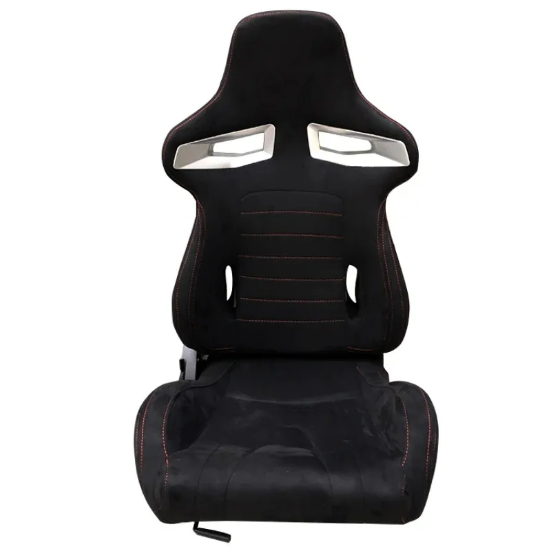 

Black Velvet Fabric Sports Car Seat Universal