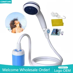 Portable Outdoor Electric Shower, Camping Bathing, Portable Showers Head, Pet Shower, Car Washer, Pool Hose, Travel, Caravan