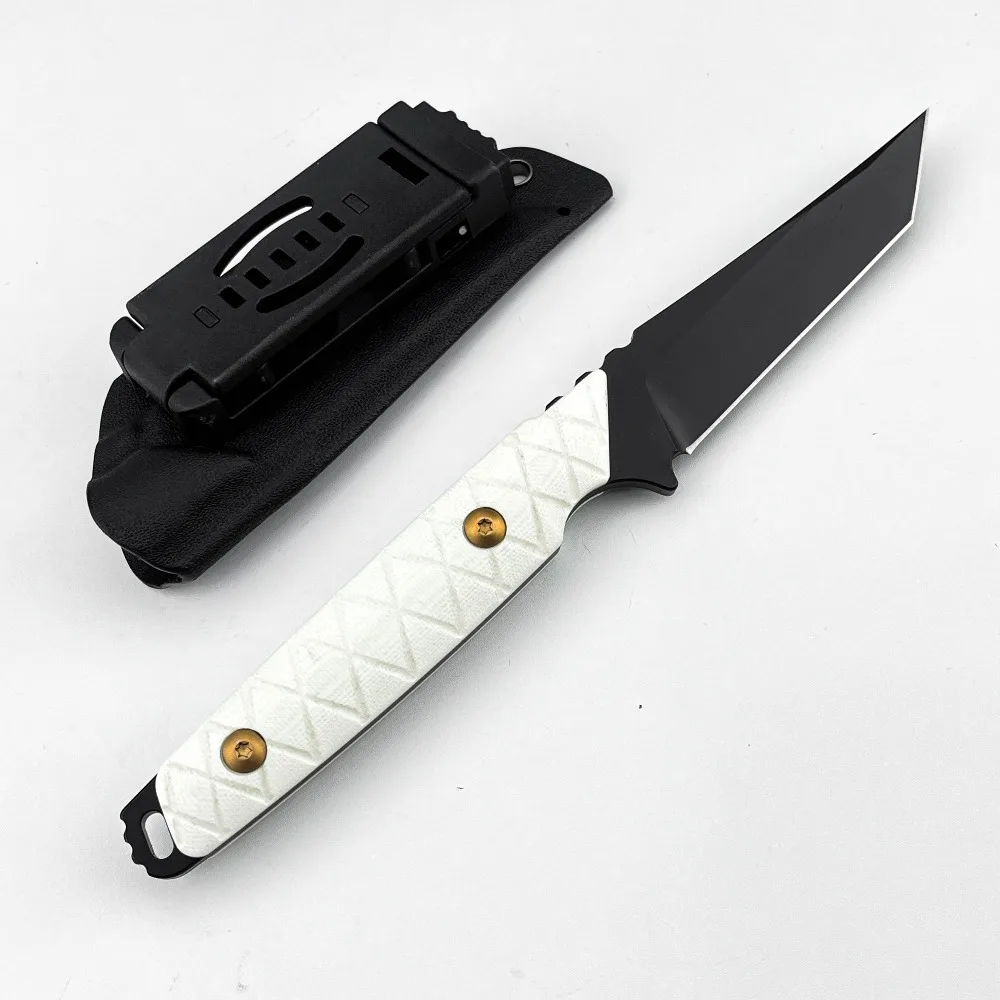 Edc Carry Fixed Blade Knife - New Fixed Blade Knife White G10