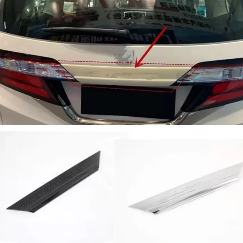 

Car sticker styling FOR Honda Odyssey 2016-2022 Rear Boot Door Trunk Cover Trim Tailgate Garnish Molding Strip Car Accessories