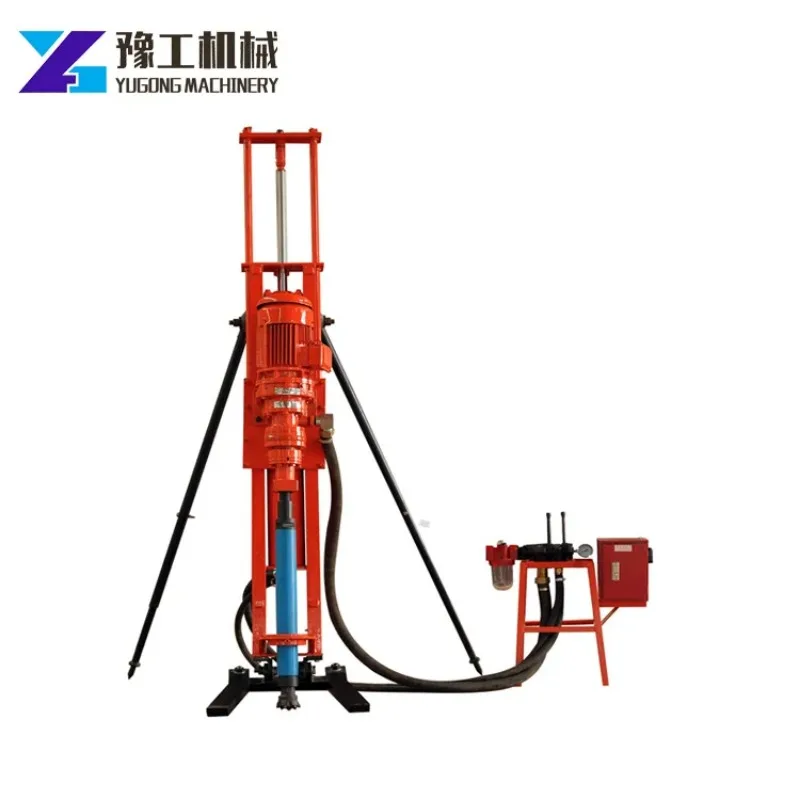 

Pneumatic Mining Drilling Machine Portable Dth Drill Rig Pneumatic Rock Drill Rigs for Blast Hole Hot Sale