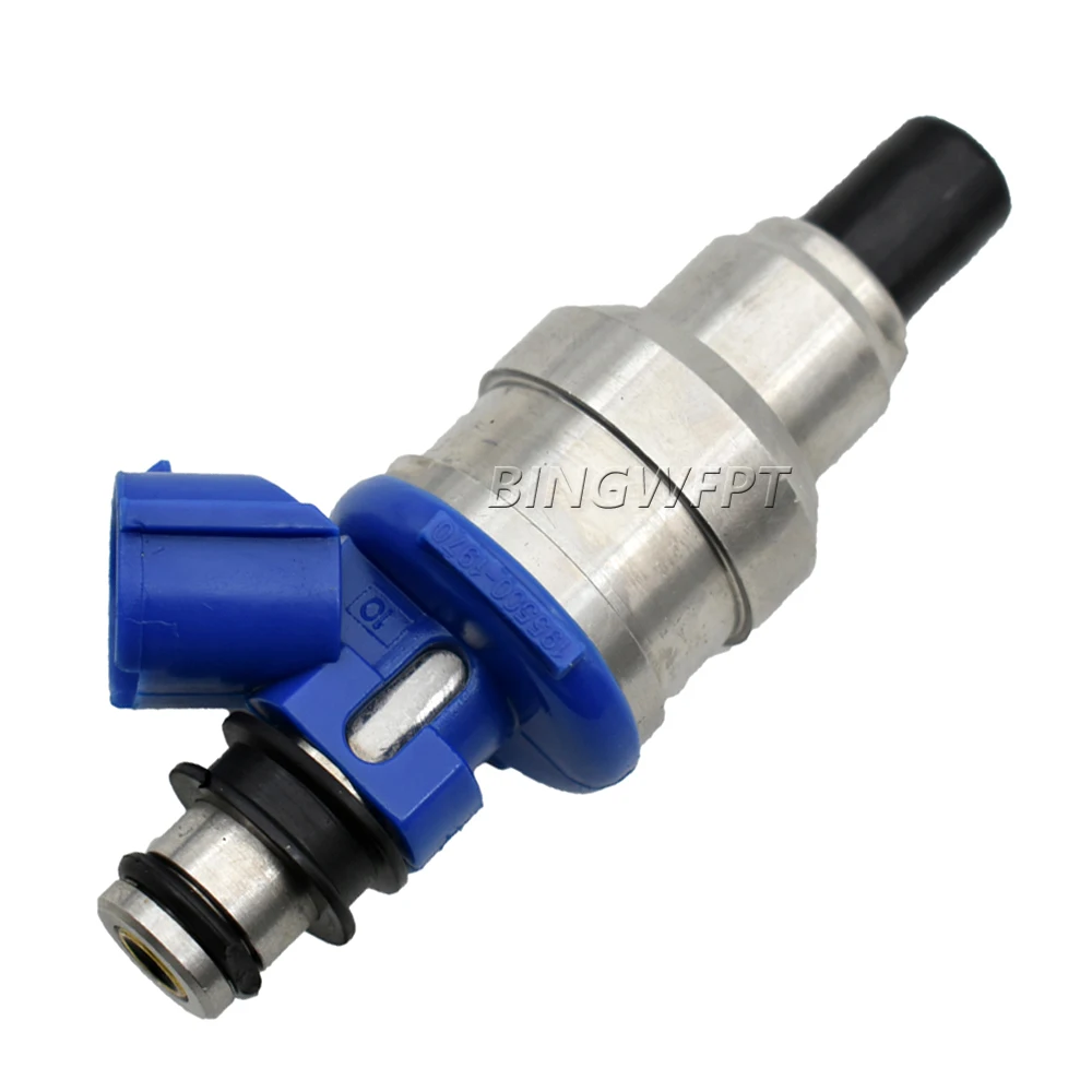 4PCS FUEL INJECTORS 195500-1970 1955001970 MB6S713250 B6S713250