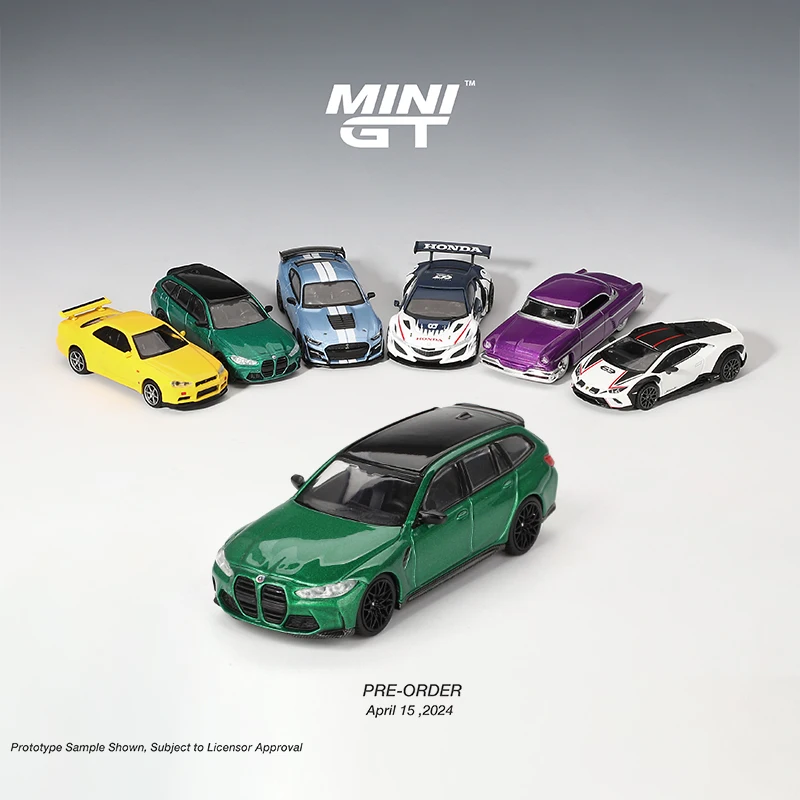 1-64-m3-g81-metal-green-travel-alloy-die-cast-miniature-simulation-car-model-adult-decorationboy-toychildren's-gift