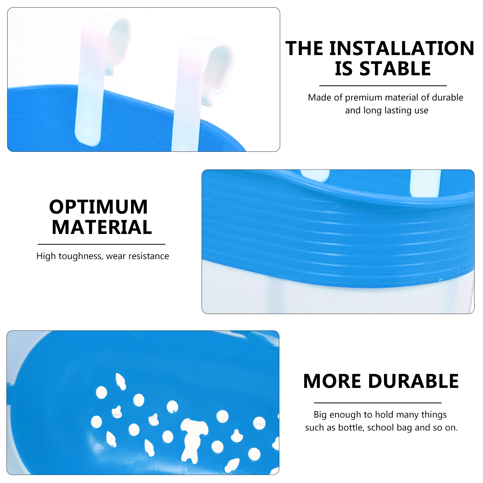 

2 шт., корзина для детского велосипеда, пластиковый материал, хорошее качество, безопасный, практичный, против падения, простой в установке для скутеров, велосипедов