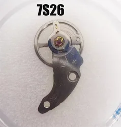 7S26 Mechanical Movement Full Swing Balance Spring Balance Wheel Contain Swing Clamp(Original Disassembly) Watch Accessories