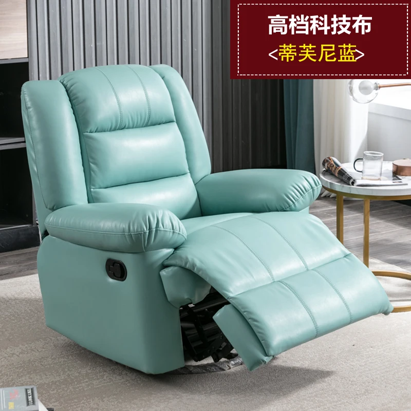 ห้องนั่งเล่น sofa recliner ไฟฟ้าทำจากหนังโซฟาสำหรับคนขี้เกียจนวดแบบทันสมัยหรูหราเฟอร์นิเจอร์ห้องนั่งเล่นจาก divani da Soggiorno