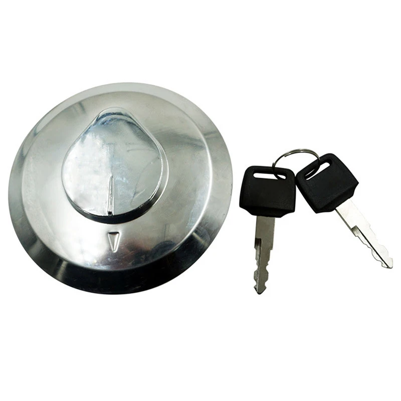 1Set Motorcycle Parts Replacement Aluminium Fuel Gas Tank Cover Lock Gas Cap Set With Two Keys Suitable for  King 125 CBT125 Fu