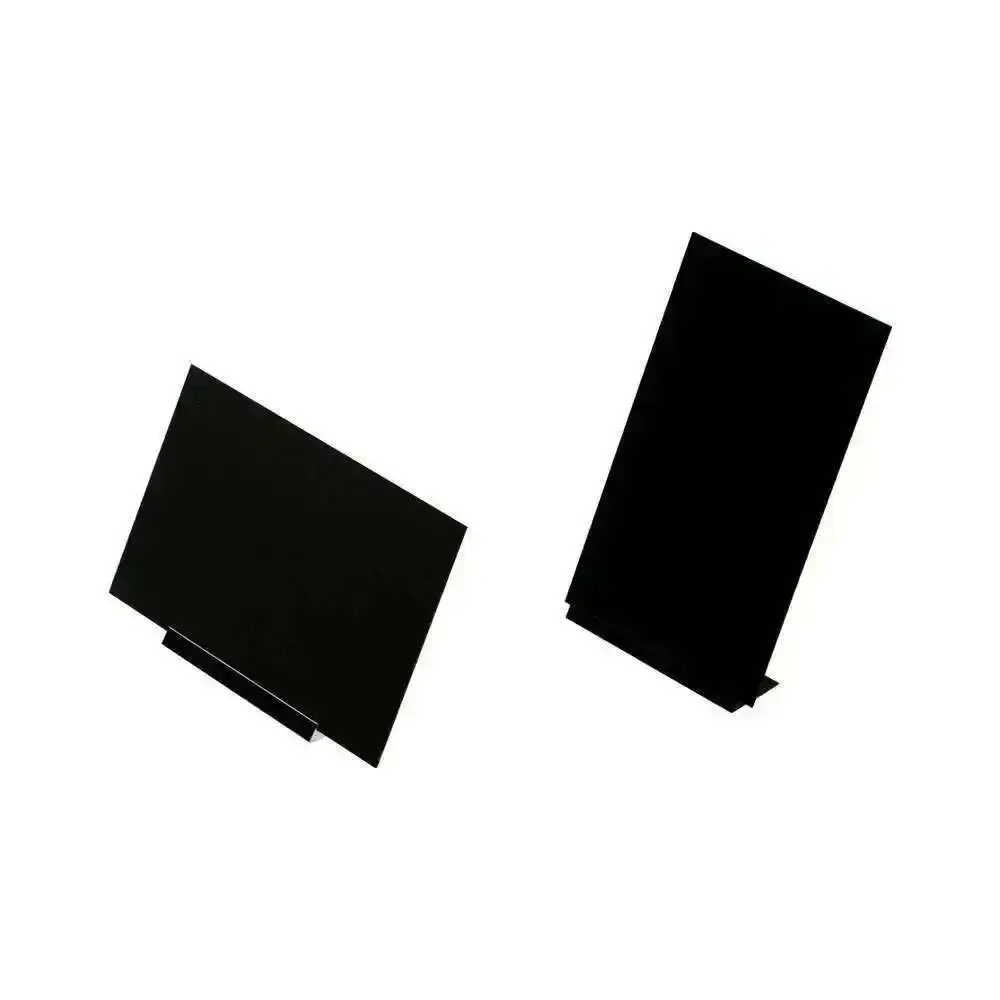 Metal Base Mini Blackboard Coutertop Price Tag Blackboard Labels