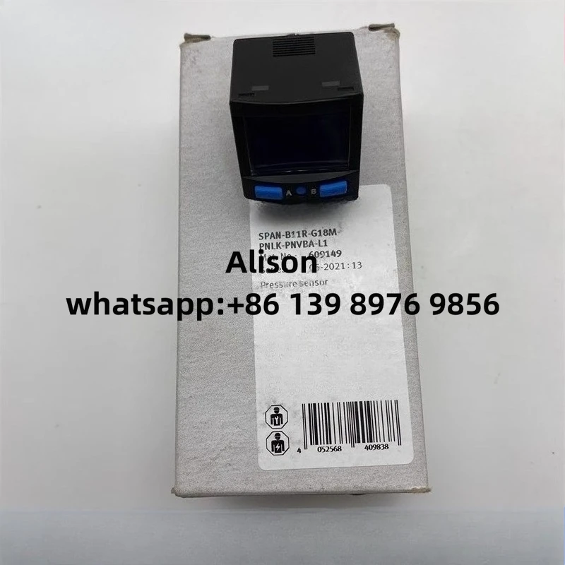 

Оригинальный датчик давления SPAN-B11R-M5F-PNLK-PNVBA-L1 610282 SPAN-B11R-Q4-PNLK-PNVBA-L1 8134895
