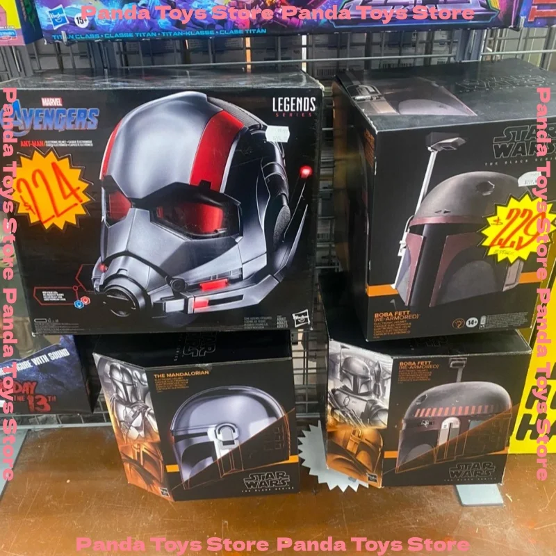 

В наличии фильм масштаб 1:1, носимый шлем «Звездные войны», черная пантера, реквизит, модель игрушки для взрослых, подарки для косплея на Хэллоуин