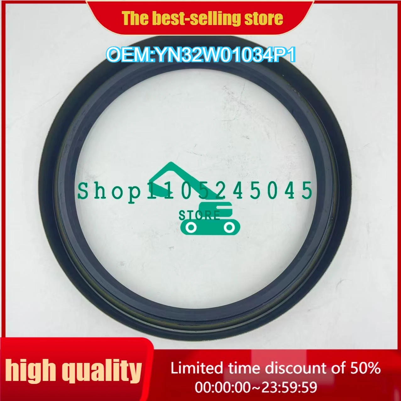 

YN32W01034P1 SHAFT SEAL OIL FOR SK160LC SK160LC-6E SK200-6 SK200LC-6 SK200SR SK200SR-1S SWING REDUCTION ASSEMBLY