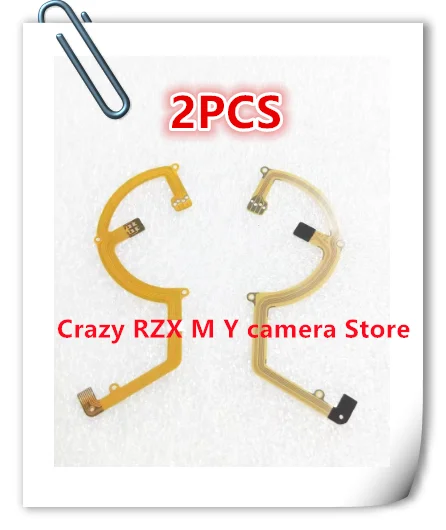 2 Stuks Lens Focus Flex Kabel Voor Canon G10 G11 G12 Digitale Camera Reparatie Deel