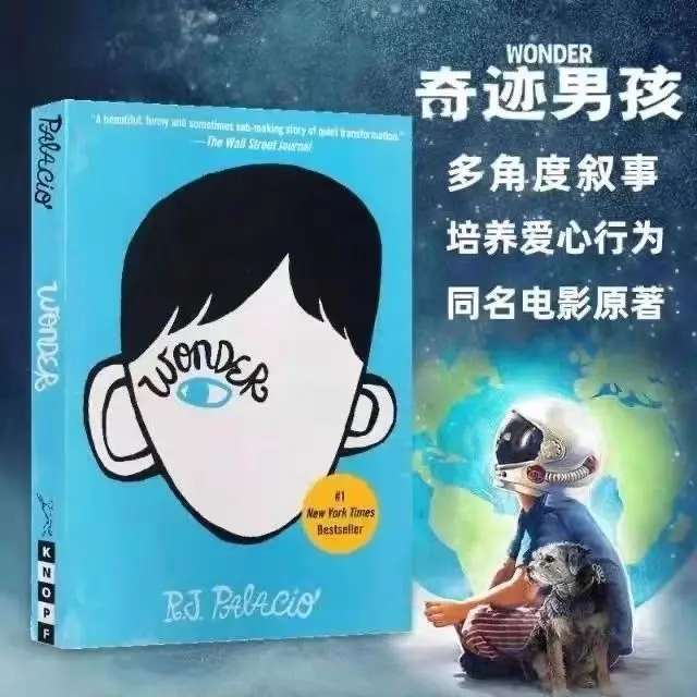 Wonder Rj Palacio English Novel book