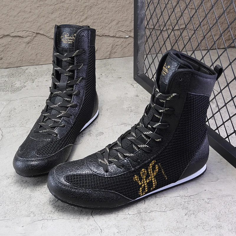 

High Quality Wrestling Shoe Man Professional Men Boxing Sneakers Comfortable Gym Training Shoes Men Boxing Fighting Boots