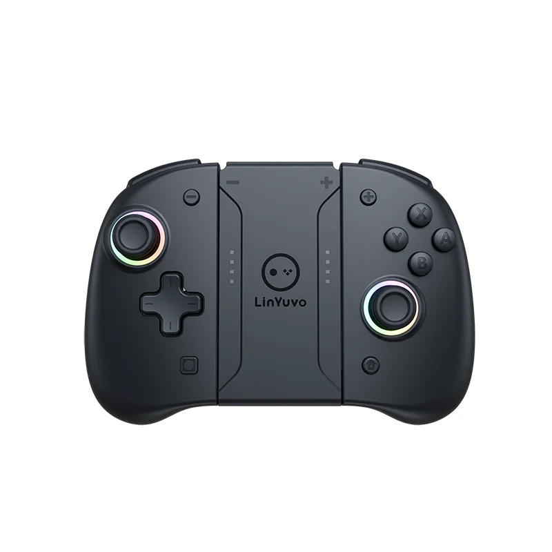 LinYuvo KS37 ワイヤレスジョイコン Nintendo Switch 7 LED 色
