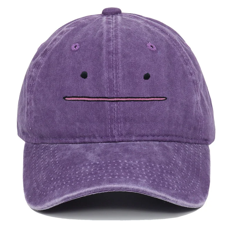 Boné de beisebol masculino e feminino Daitto, tampas ajustáveis para esportes ao ar livre, protetor solar dos desenhos animados, chapéu para-sol casual Hip Hop, moda