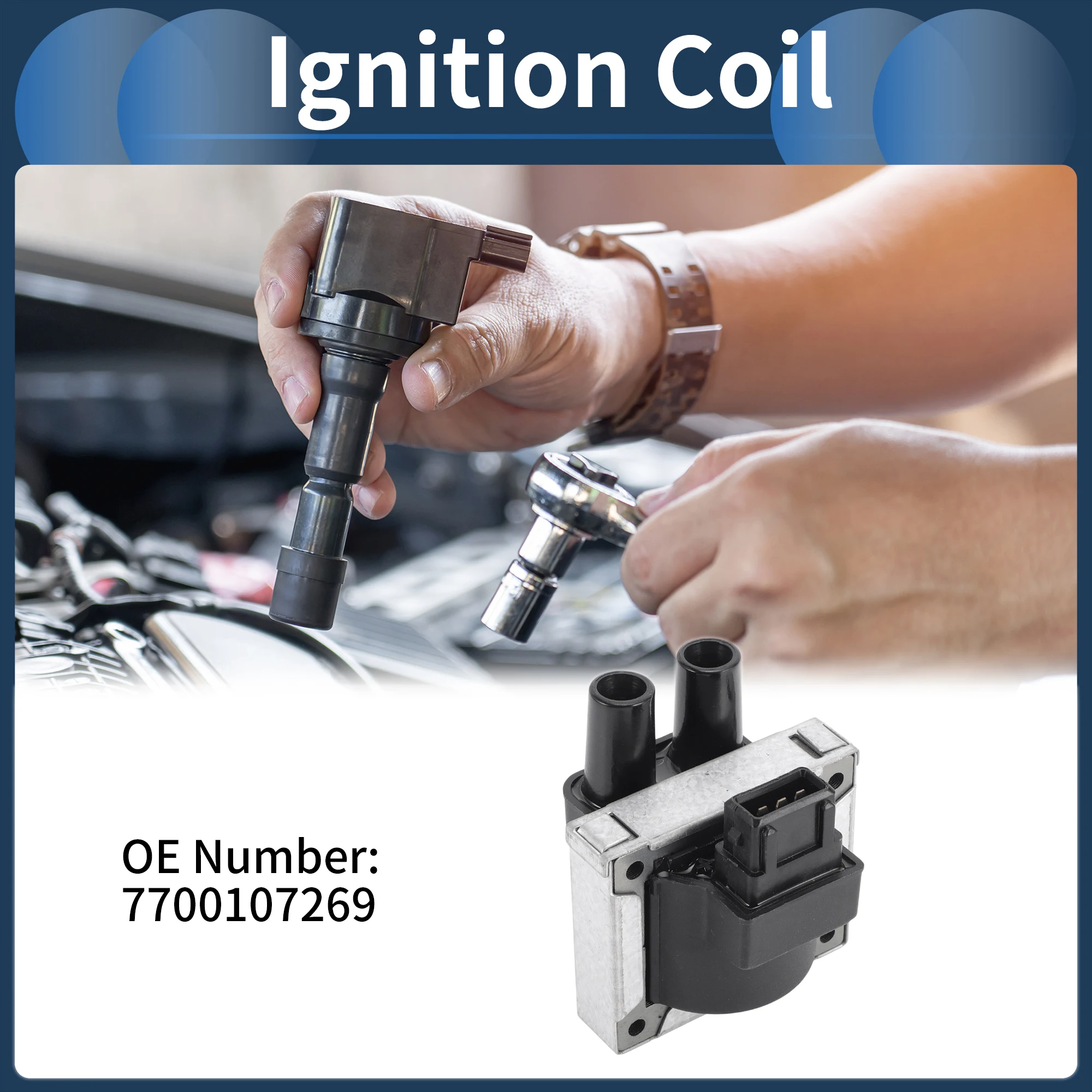 

Комплект катушек зажигания UXCELL No 7700107269 для Renault Megane 1998-2003 гг.