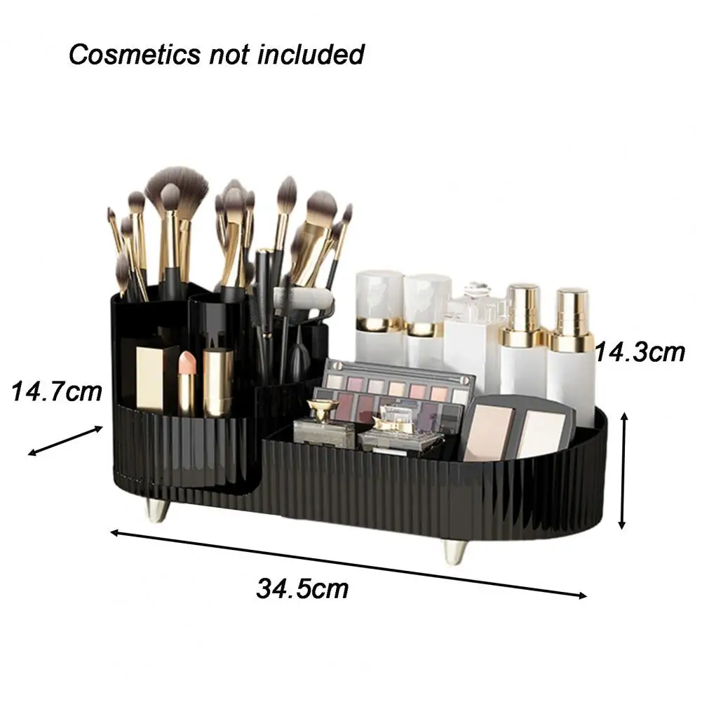 Cosmetic Organizer Cosmetic Storage Box Organizer Capacity Rotating Cosmetic Storage Box Makeup Organizer for Supplies Display