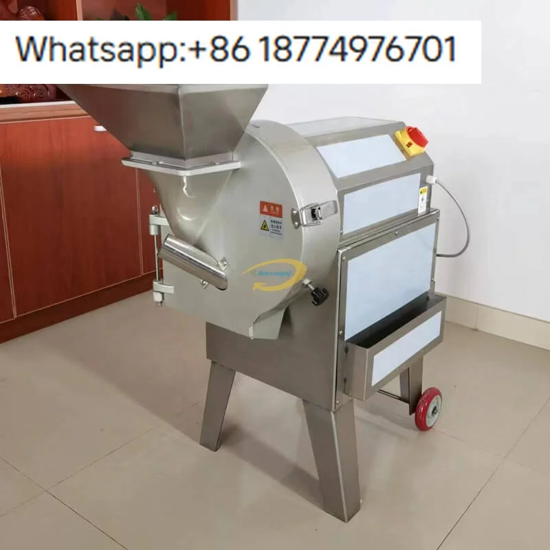 Multifunctional Leafy Roots Vegetable Cutter Machine Spinach Green Onion Salad Chopper Machine Potato Chips Cutting Machine view 5