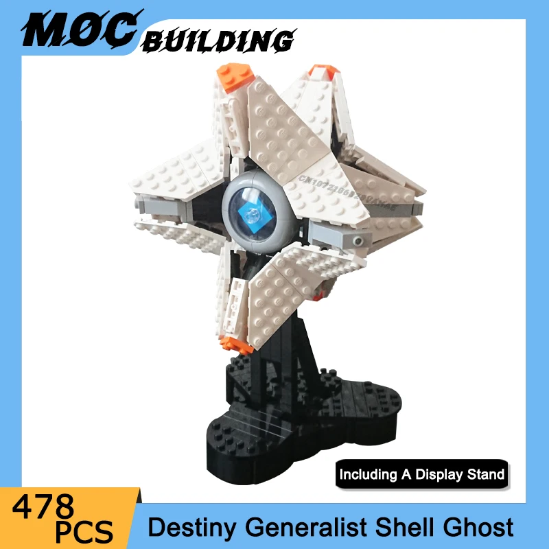 

Moc Classic Game Generalist Shell Ghost Model Building Blocks Destiny Battle DIY Assemble Bricks Toys Birthday Christmas Gifts