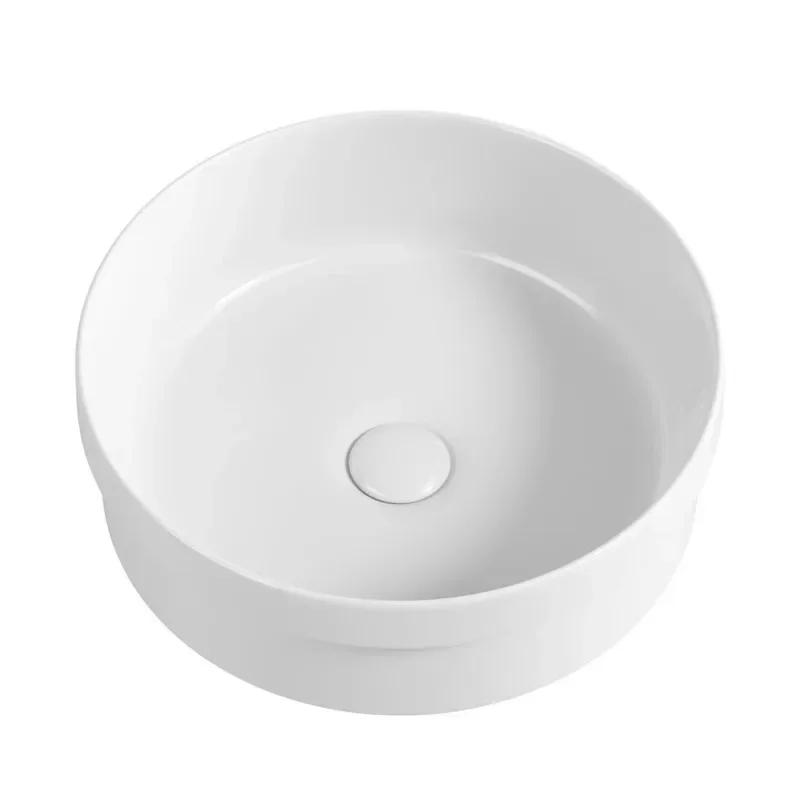 

Yi porcelain, semi-recessed, table basin, round, table basin