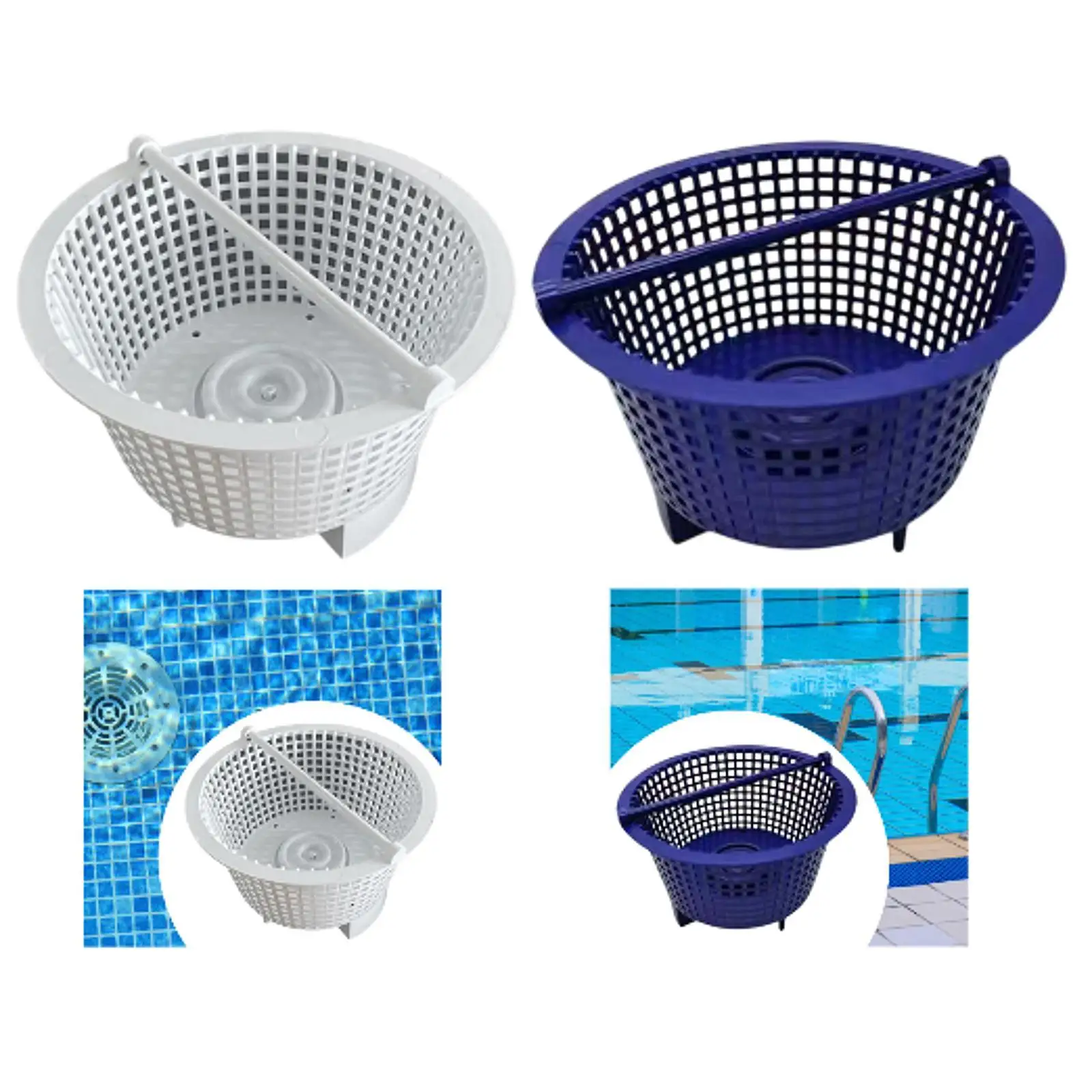Accessoires pour panier de skimmer, légers, haute efficacité, professionnels, avec poignée