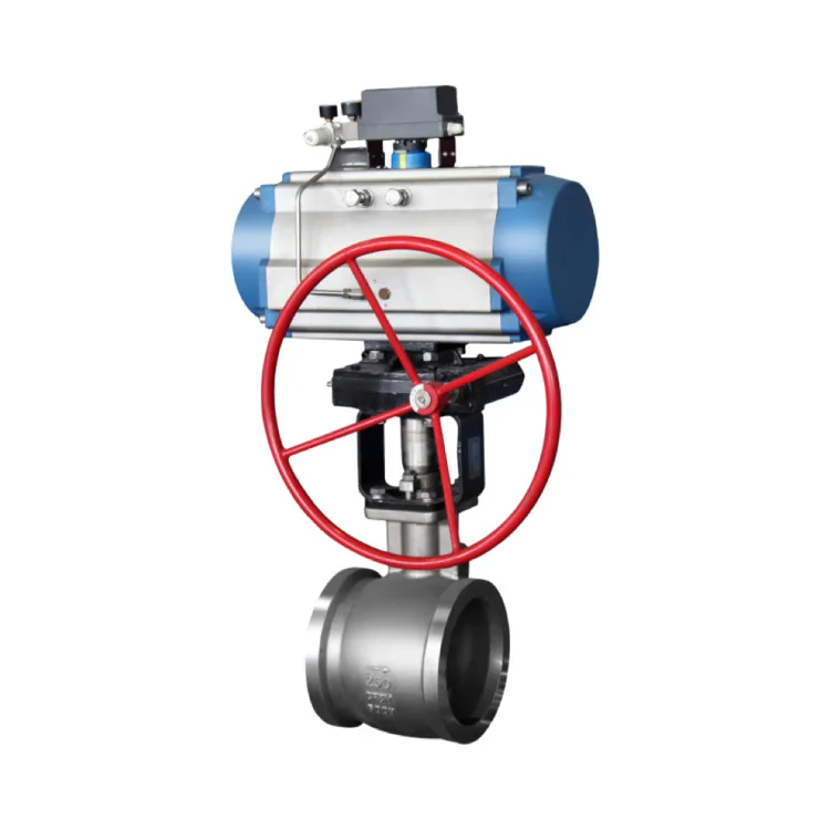 

High Temperature Resistant Rotary Valve Metal Hard Seal Flange Connection Special