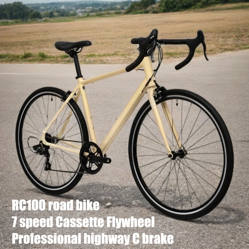 

700*32C road bike C brake 7 speed lightweight aluminum alloy frame road racing Bicycle RC100 city commuting adult road bicicleta