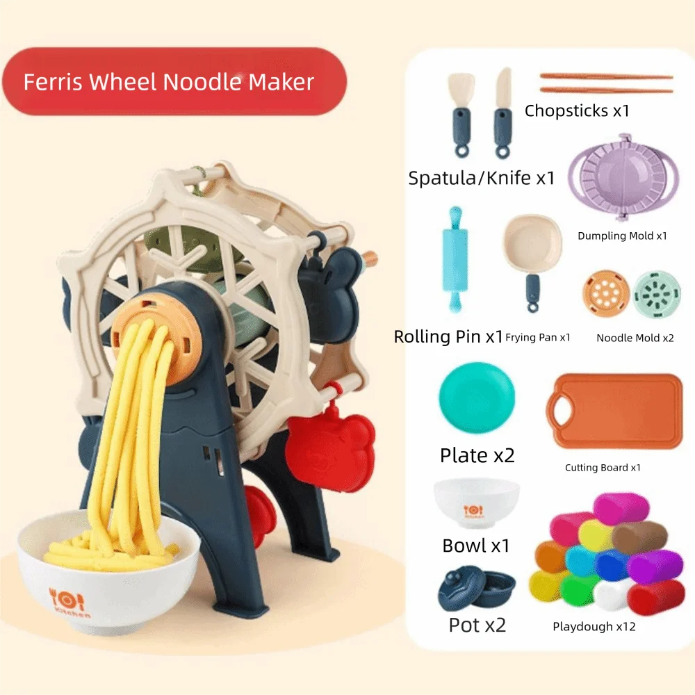 Set da gioco Tea Time Set da gioco da cucina simulato Snack da tavolo con custodia per bambini Fai finta di cucinare giocattolo interattivo Montessori