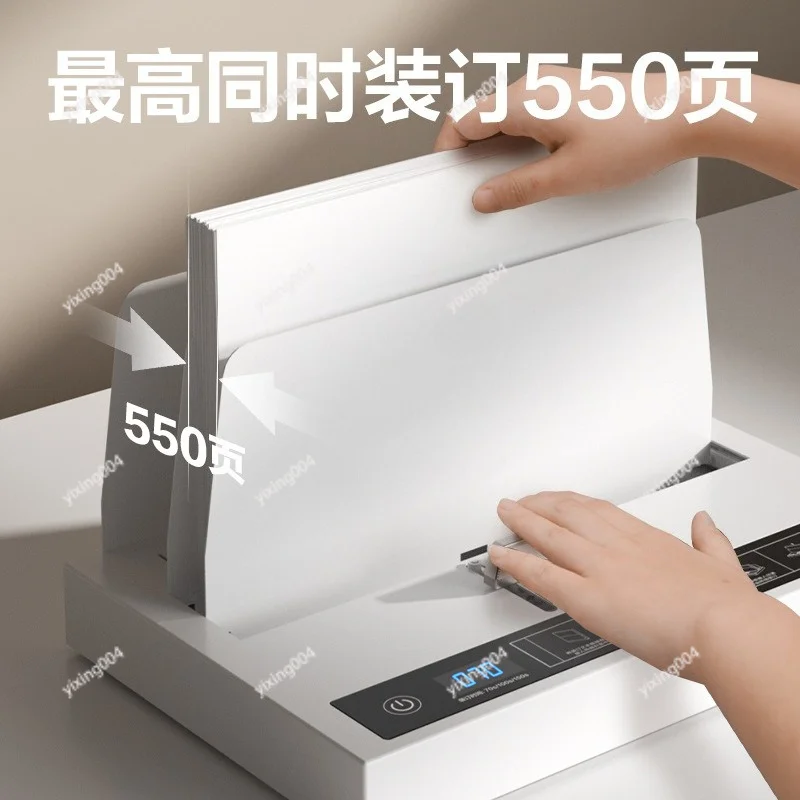 Portable Thermal Binding Machine Electric Glue Binder For Paper Document Book Binding