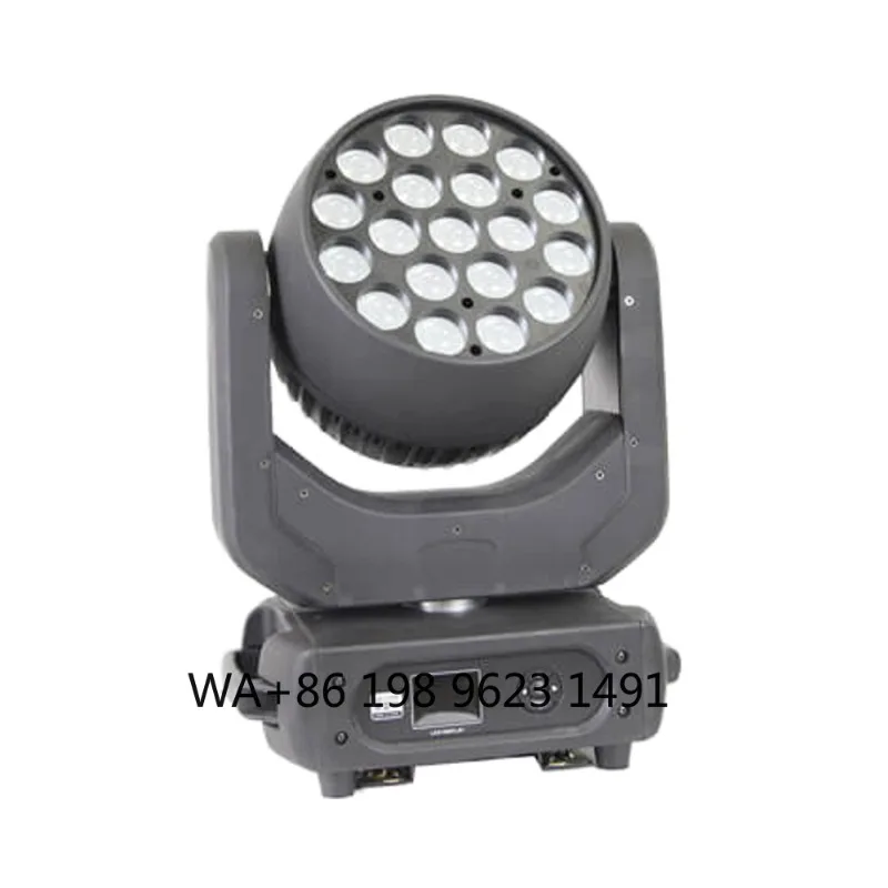 

750W RGBW Zoom Wash Moving Head Light DMX512 Wall Washer Lamp for DJ Disco Theme Park Bar Stage Lighting