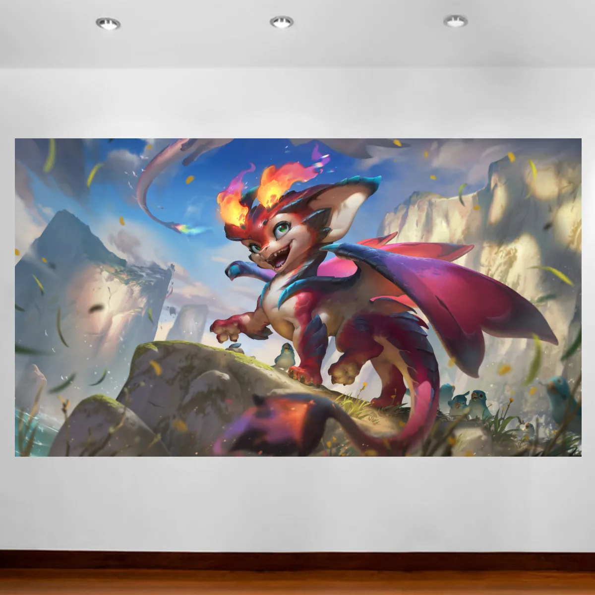 Lol Poster League of Legends Season 2024 Cinematic Video Game Posters Canvas Wall Painting Living Room Wall Decor Wall Sticker