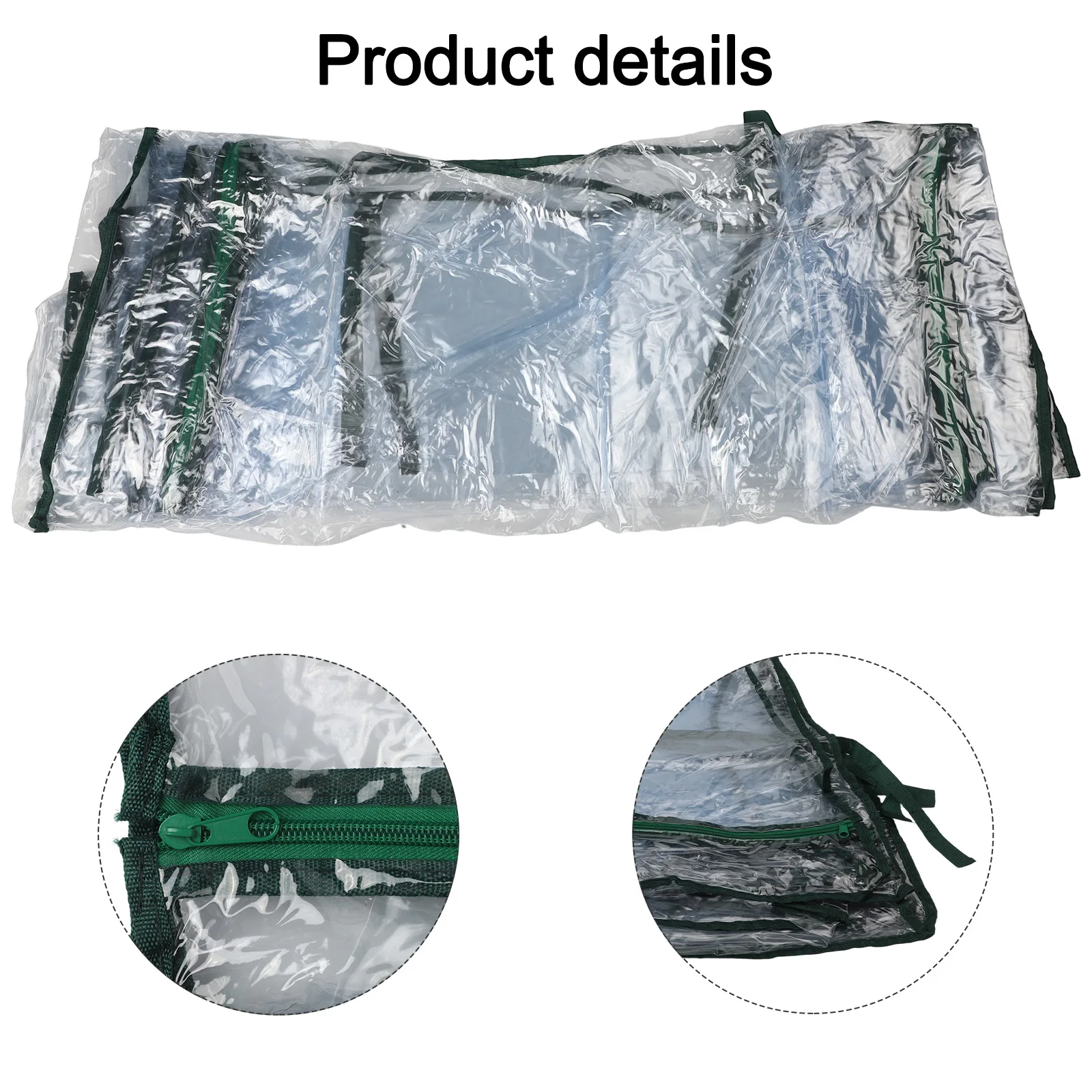 

For Home Gardening Greenhouse Cover PVC Greenhouse 100x50x150 Cm Aluminum Foil Greenhouse Ample Growing Space For Plants