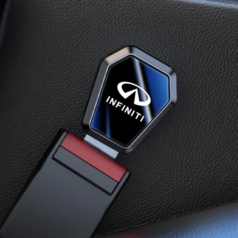 1 PCS Car Seat Belt Clip Extender Car Safety Seatbelt Lock Buckle Plug for INFINITI Q30 Q50 Q60 Q70 QX30 G35 QX50 QX60 QX70 QX80 4