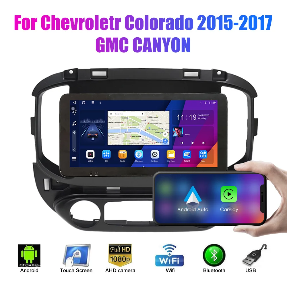 For Chevrolet Colorado 2015-2017 / GMC Canyon Android Navigation & Backup Camera Integrated Unit