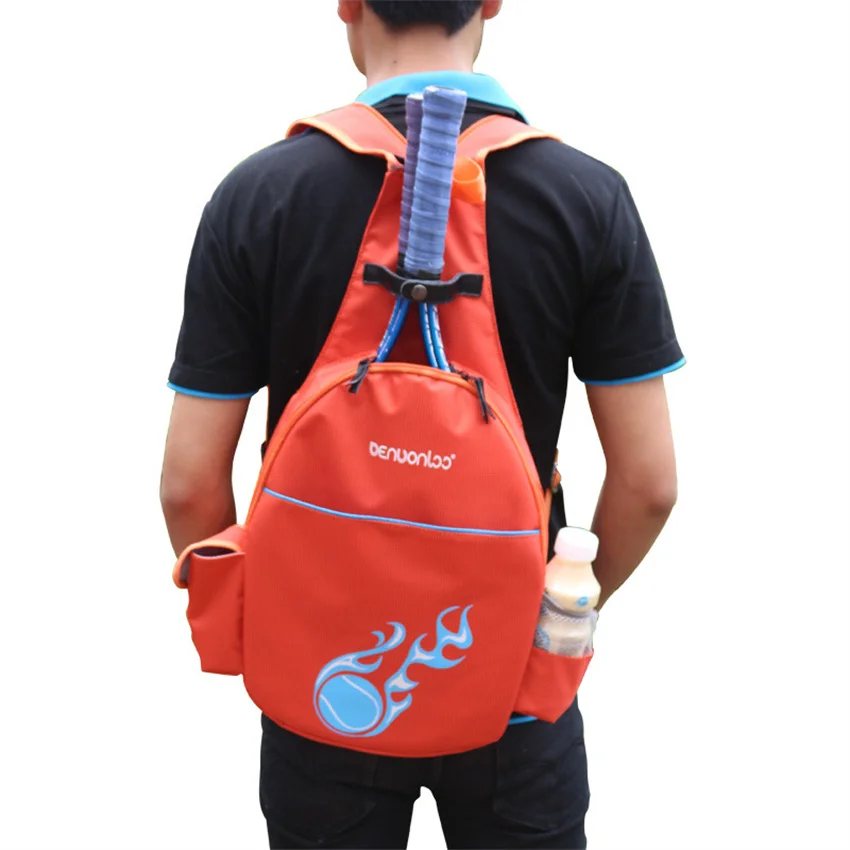 Neue hochwertige Tennis Rucksack wasserdichte Nylon Outdoor-Sporttasche Badminton Tasche Mode