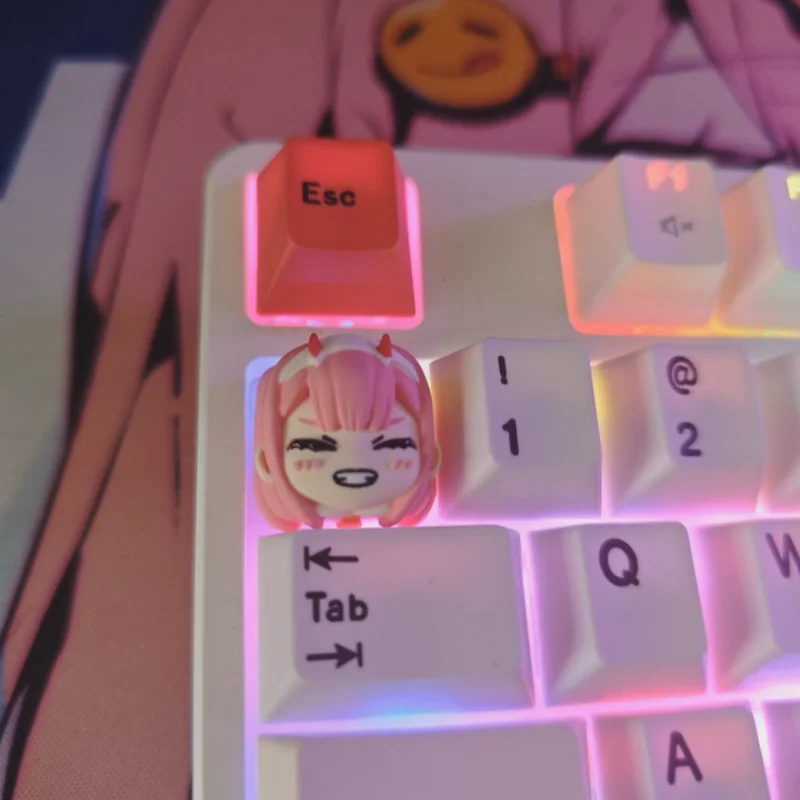 

National team 02 keycap ESC resin Cherry profile cross axis mechanical keyboard keycap Anime cartoon keyboard accessories gift