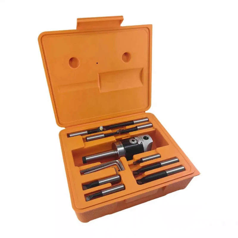 

Model F1-2-inch reamer set boring head set, including MT2, MT3, MT4, R8 British standard reamers, full series high-precision lat