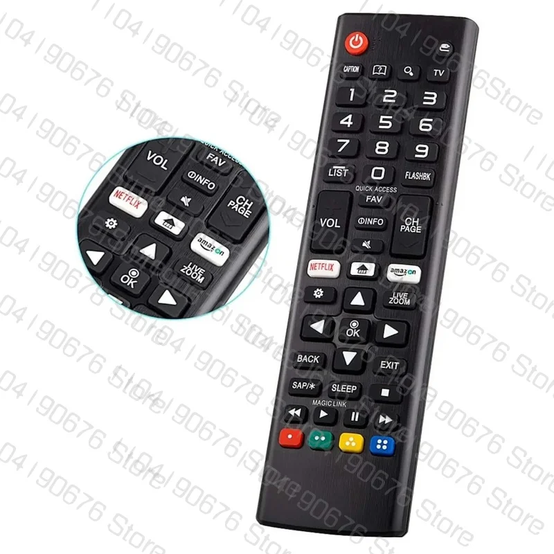 SOSTITUZIONE TELEFONO UNIVERSALE AKB 75095307 per TV LED LG AMAZON NETFLIX BUTTON