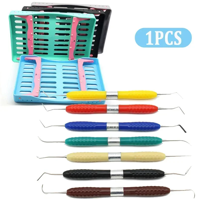 

10/5 Holders Dental Sterilization Box Autoclavable Instrument For Dentist filling tools