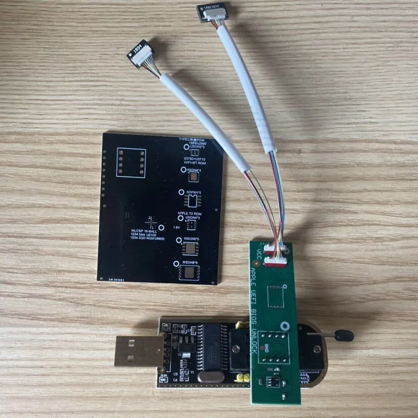 For Apple BIOS Chip Programmer Without Desoldering A1534 A1502 A1466 A1706 A1707 A1708 EFI Firmware Tool