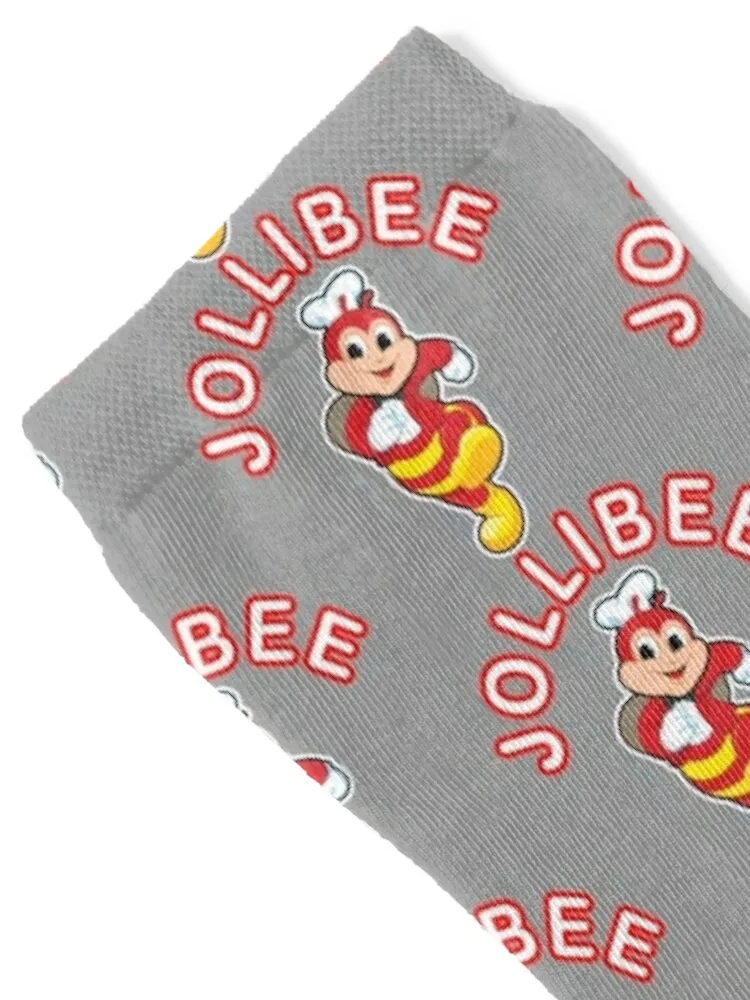 Jollibee Mascot Philippines Jollibee Fast Food Pilipinas Icon Filipino favorites Socks cycling short Socks Female Men's